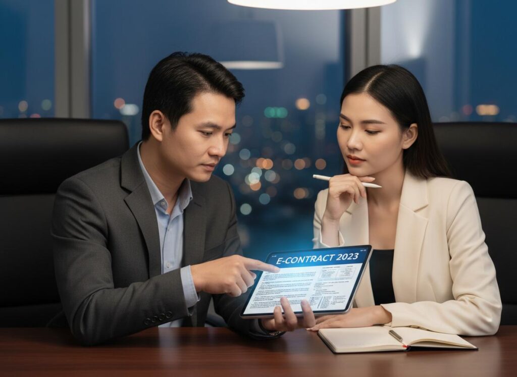 Quy định pháp luật về hợp đồng điện tử tại Việt Nam: Tránh rủi ro, tuân thủ Luật 2023